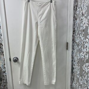 Leggiadro White Skinny Pants